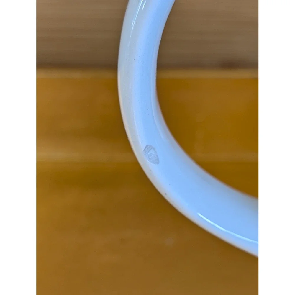 Sadler England Teapot Cherries Pattern Vintage White Ceramic Tea Pot Made in UK